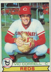 1979 Topps Baseball Cards      281     Vic Correll DP